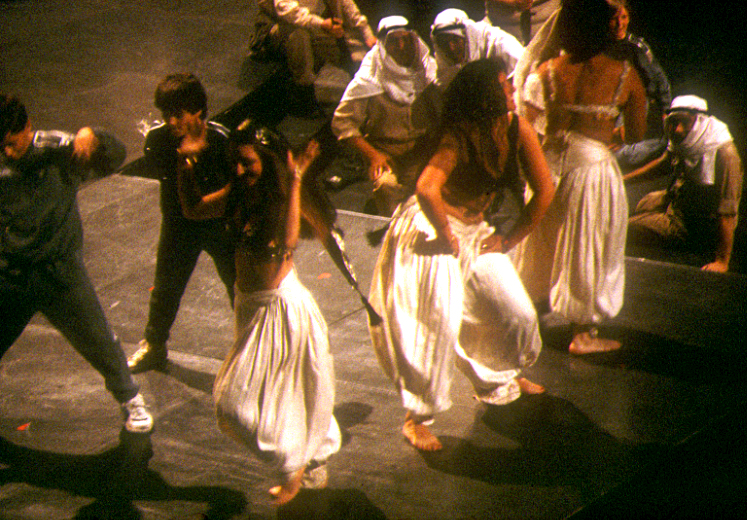11 belly dancers